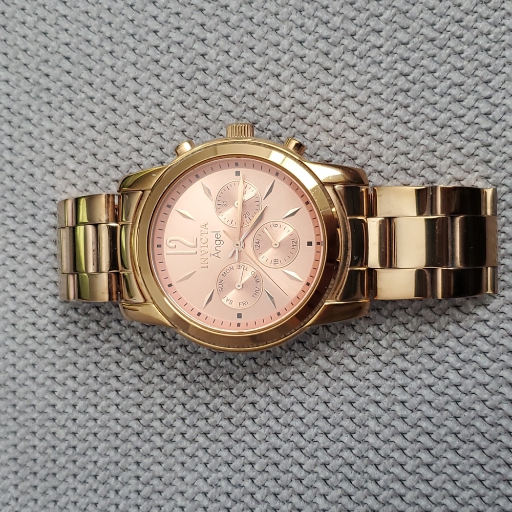 Women's Invicta Angel Rose Gold